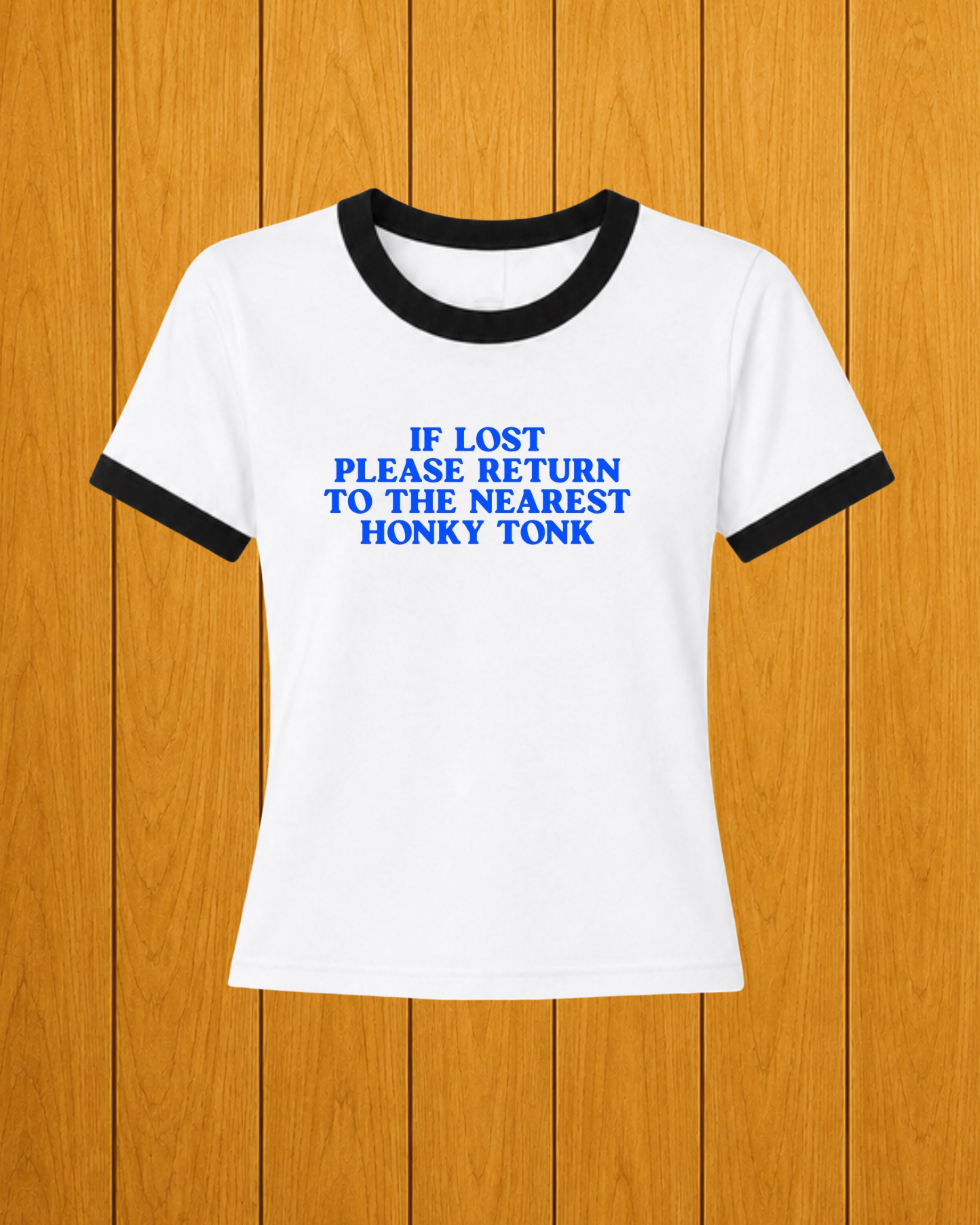 Lost Honky Tonk Ringer Tee