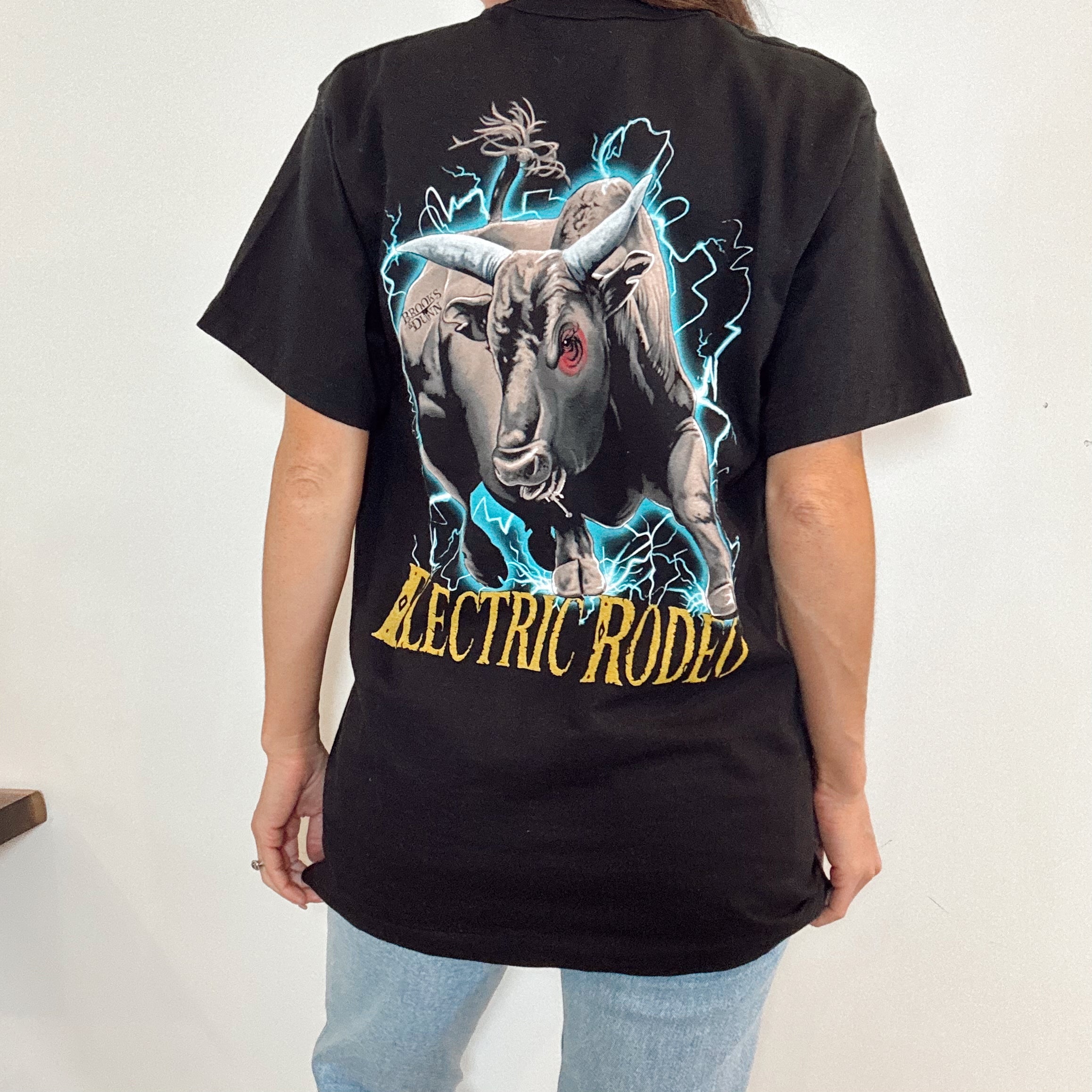 Vintage 90s Brooks & Dunn Electric Rodeo Tour