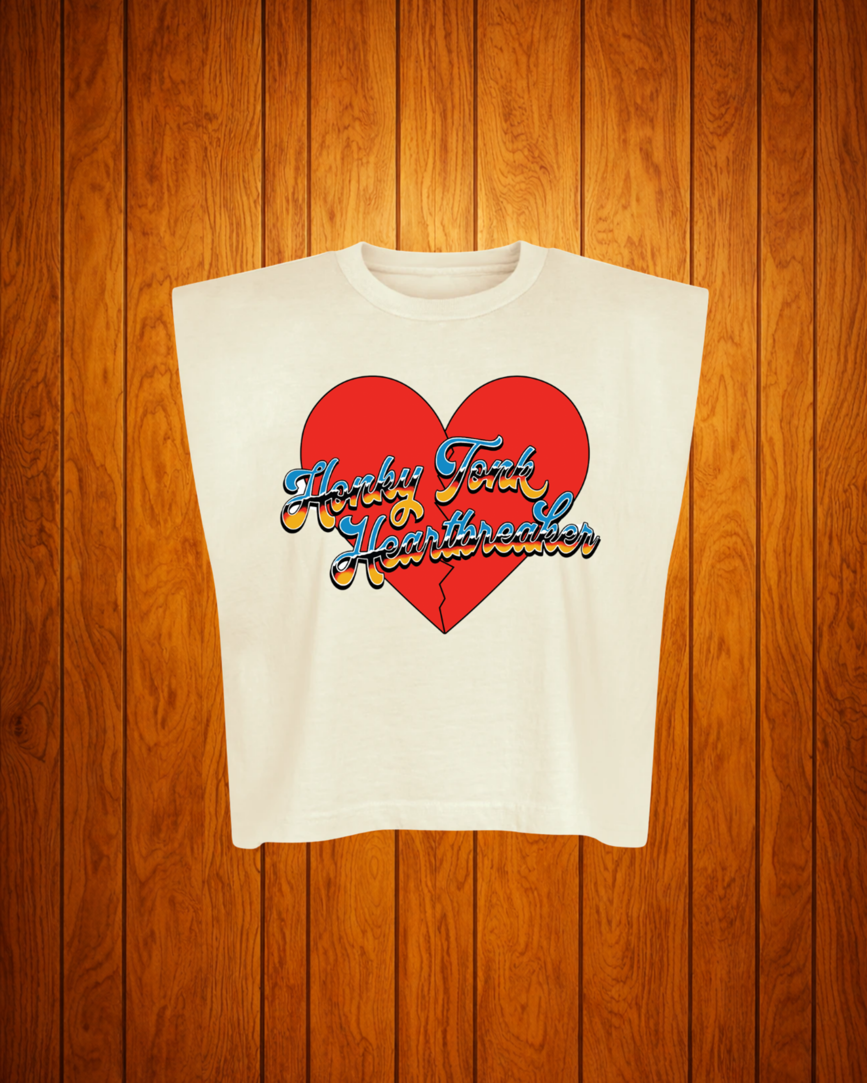 Honky Tonk Heartbreaker Muscle Tee