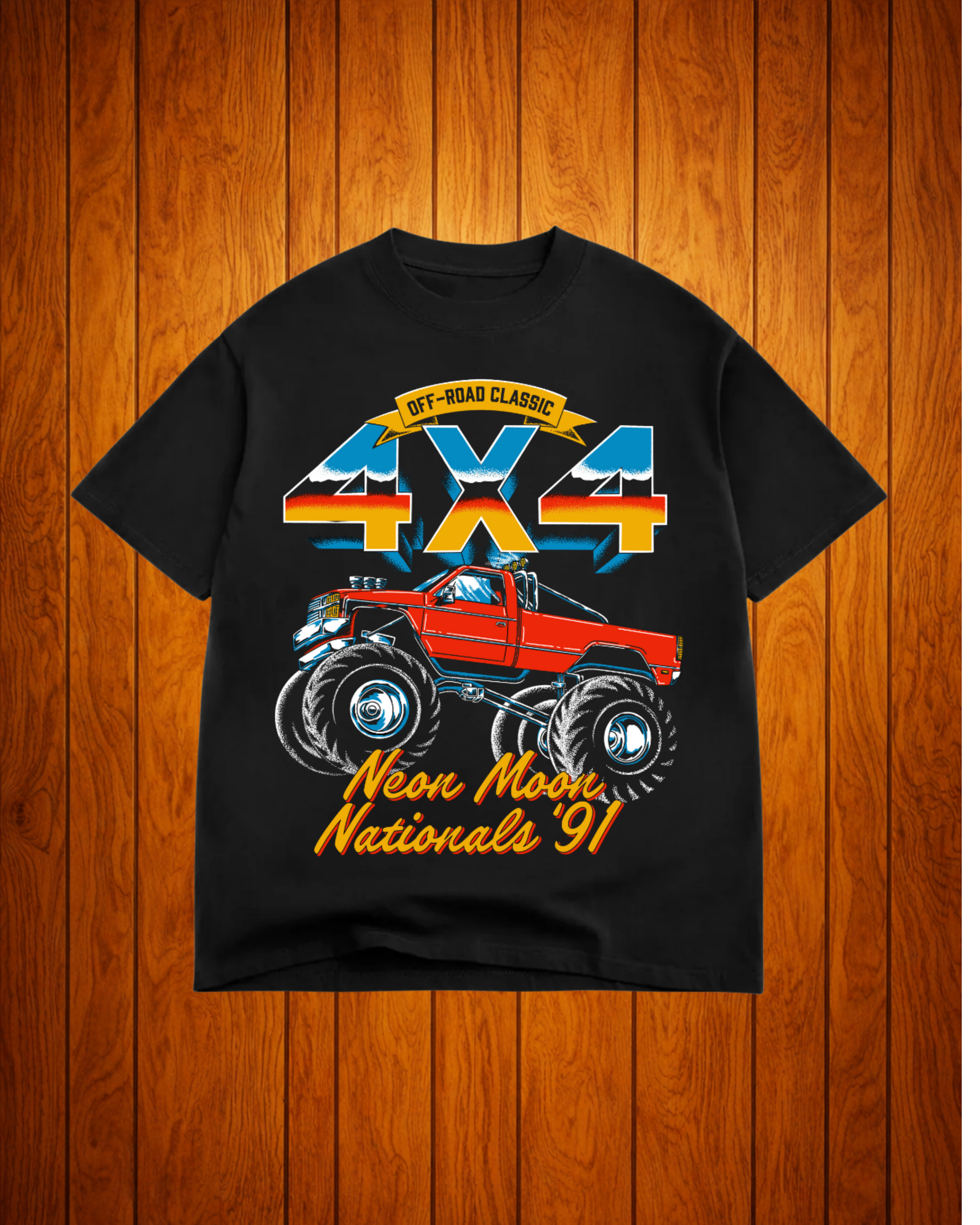 4x4 Monster Truck Tee