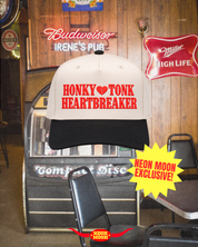 Honky Tonk Heartbreaker Embroidered Trucker Hat