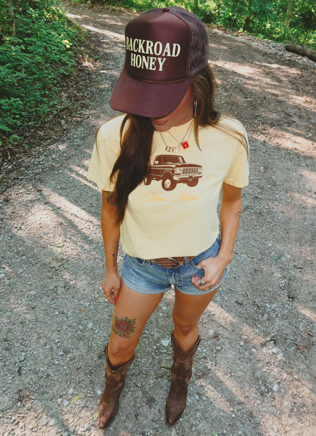 Backroad Crop Honey Tee