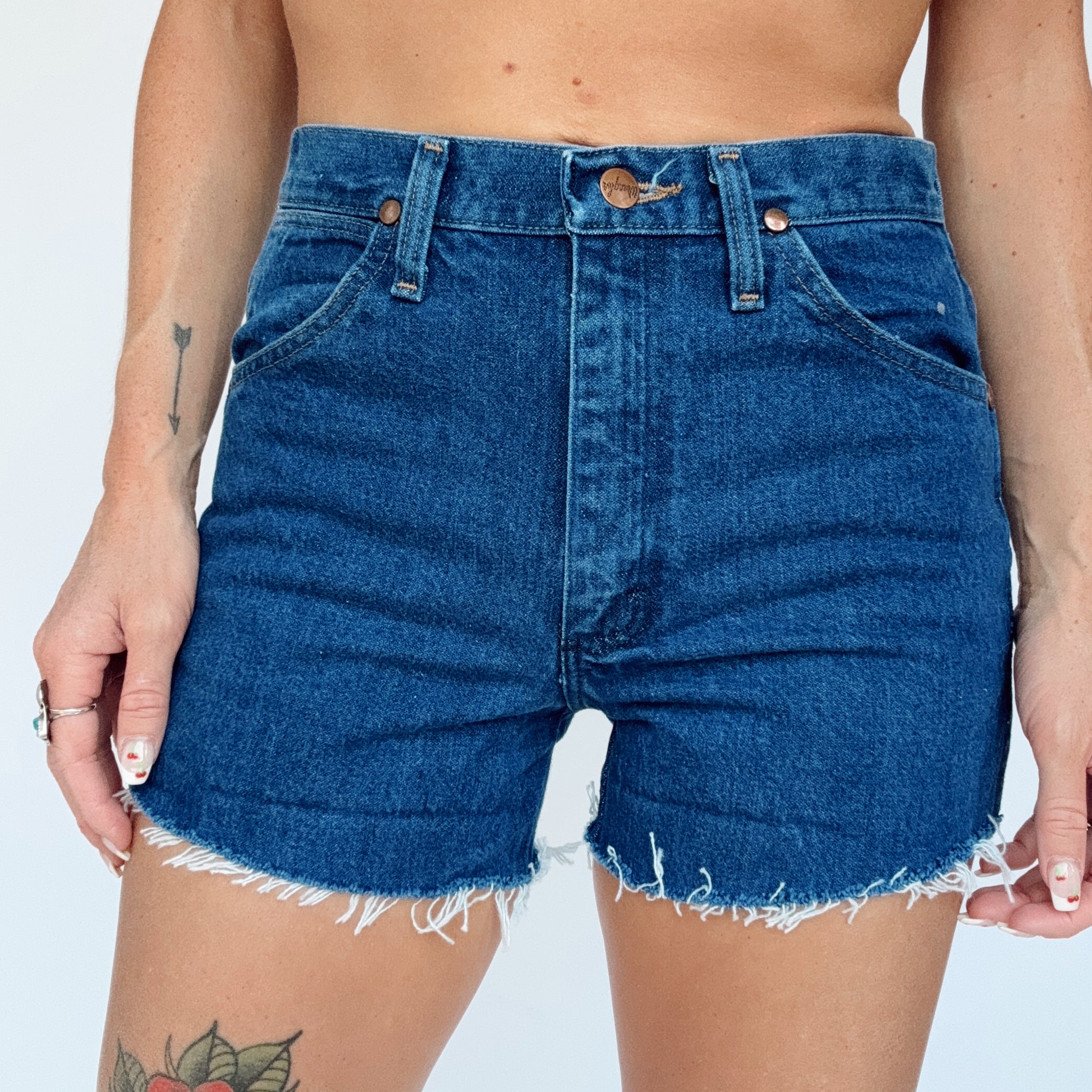 Vintage 90s Wrangler Denim Cutoffs