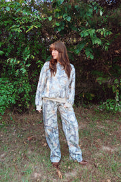 Woodland Camo Crewneck Sweatshirt