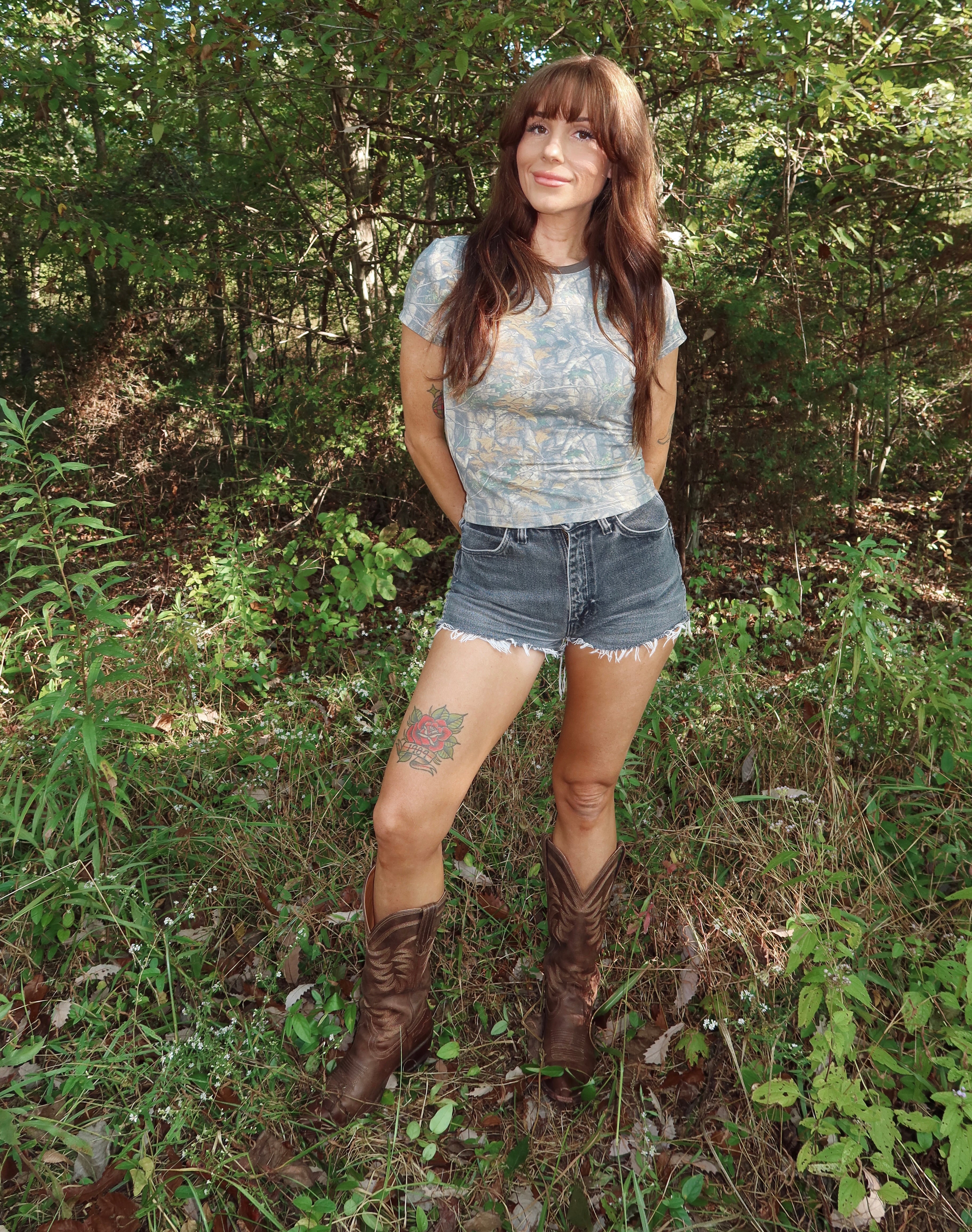 Camo Baby Tee
