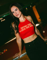 Neon Moon Dive Bar Halter Top