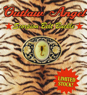 Outlaw Angel Scorpion Buckle