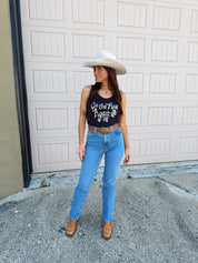 On The Road Again Lace Tank