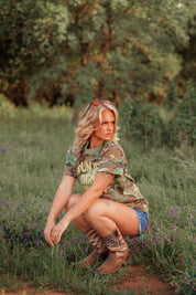 Country Girl Energy Camo Tee