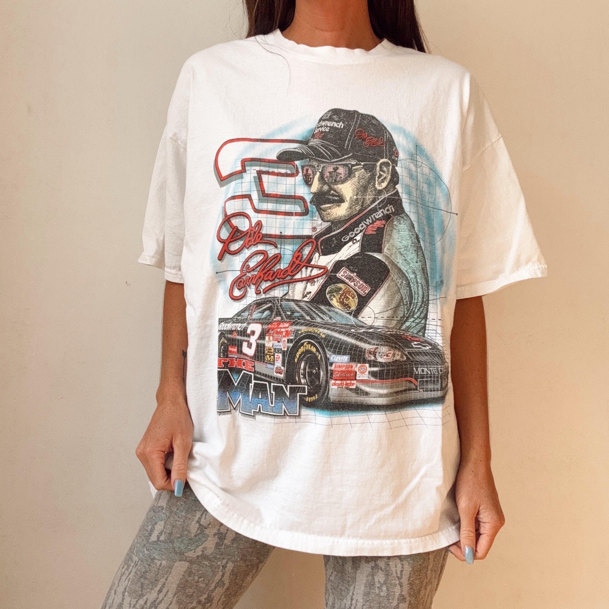 Vintage 90s Dale Earnhardt The Man Tee