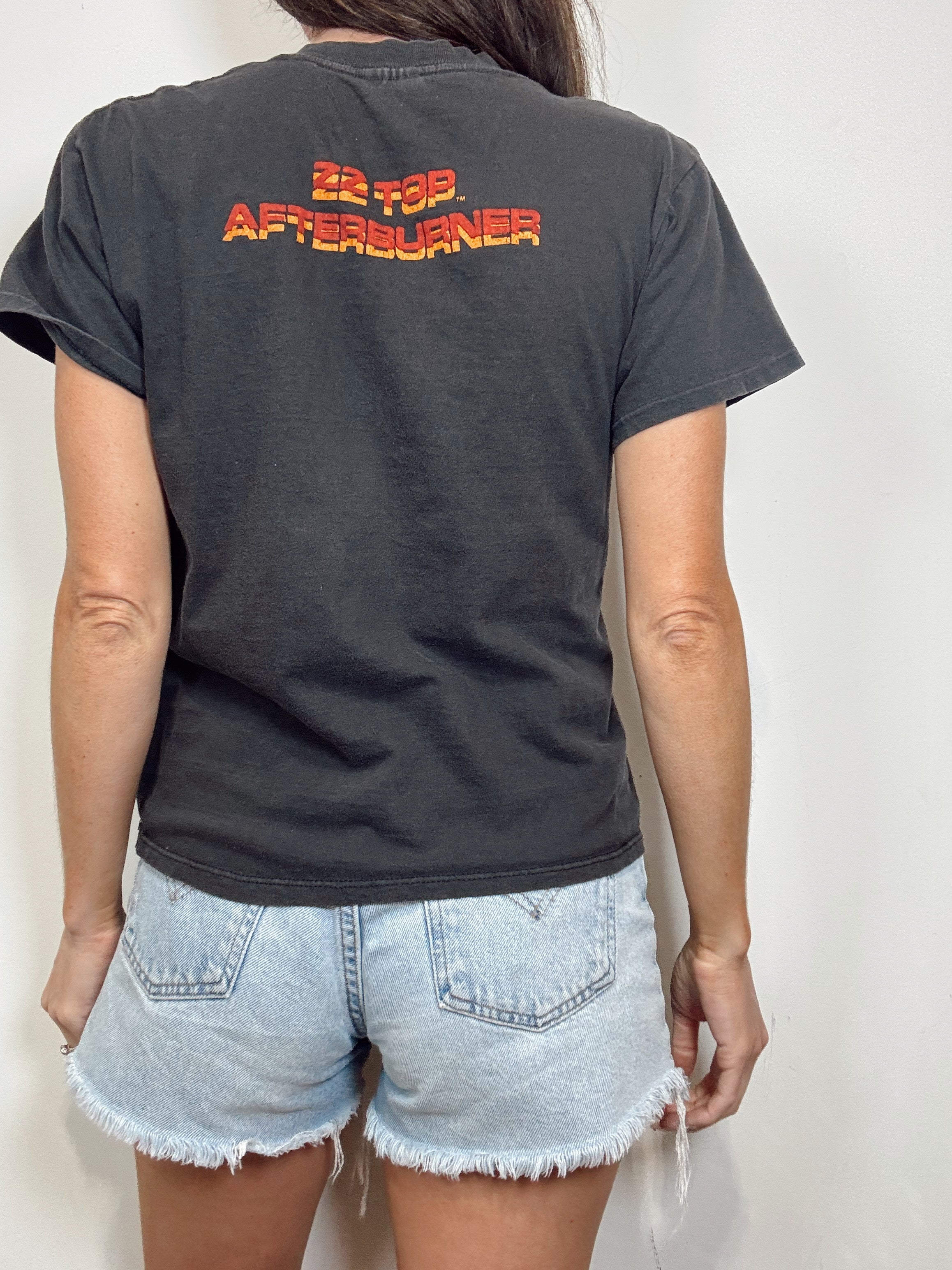 Vintage 80s ZZ TOP Afterburner Tour Tee