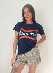 Vintage 80s Budweiser Neon Sign Tee