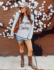 See You Cowboy Sweater