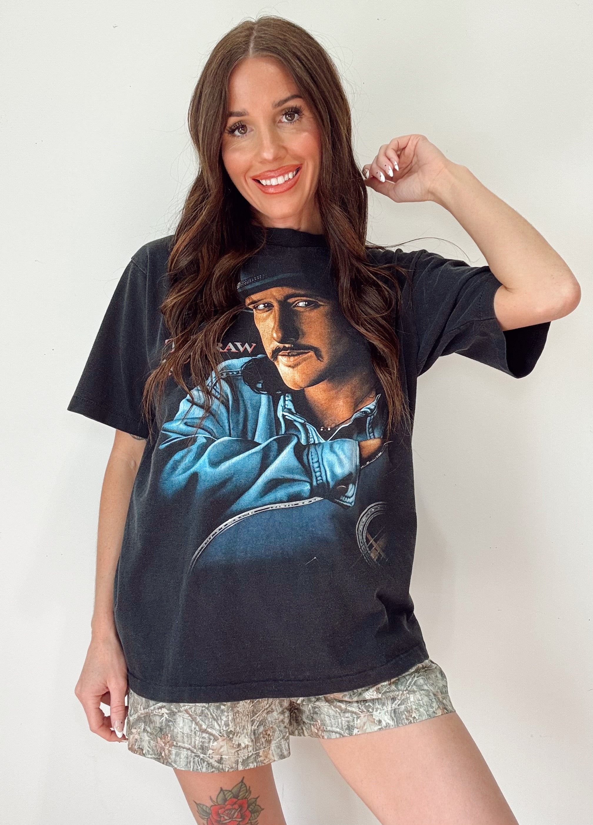 Vintage 90s Tim McGraw Don't Take The Girl Tee