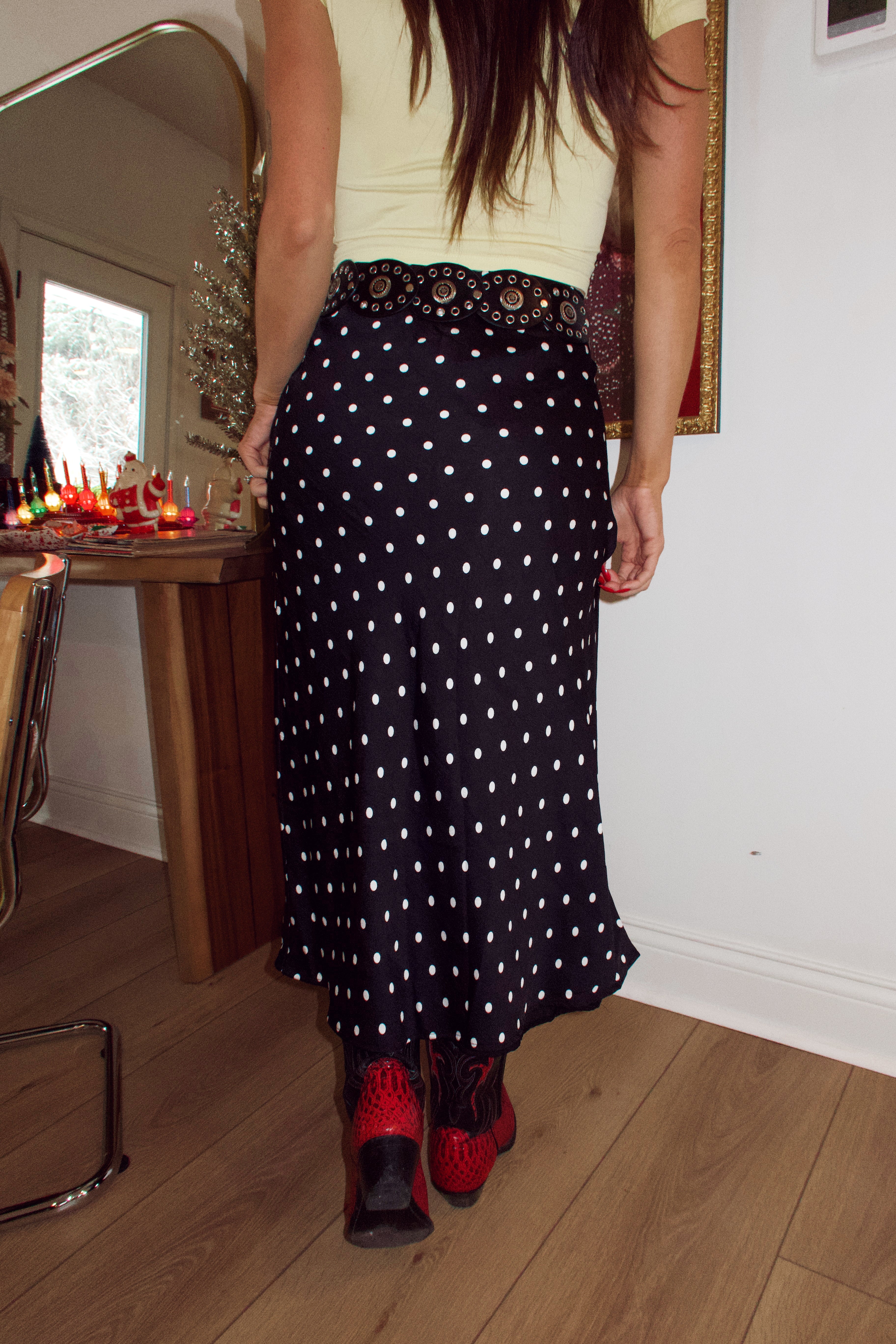 It Girl Polka Dot Skirt