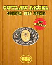 Outlaw Angel Scorpion Buckle
