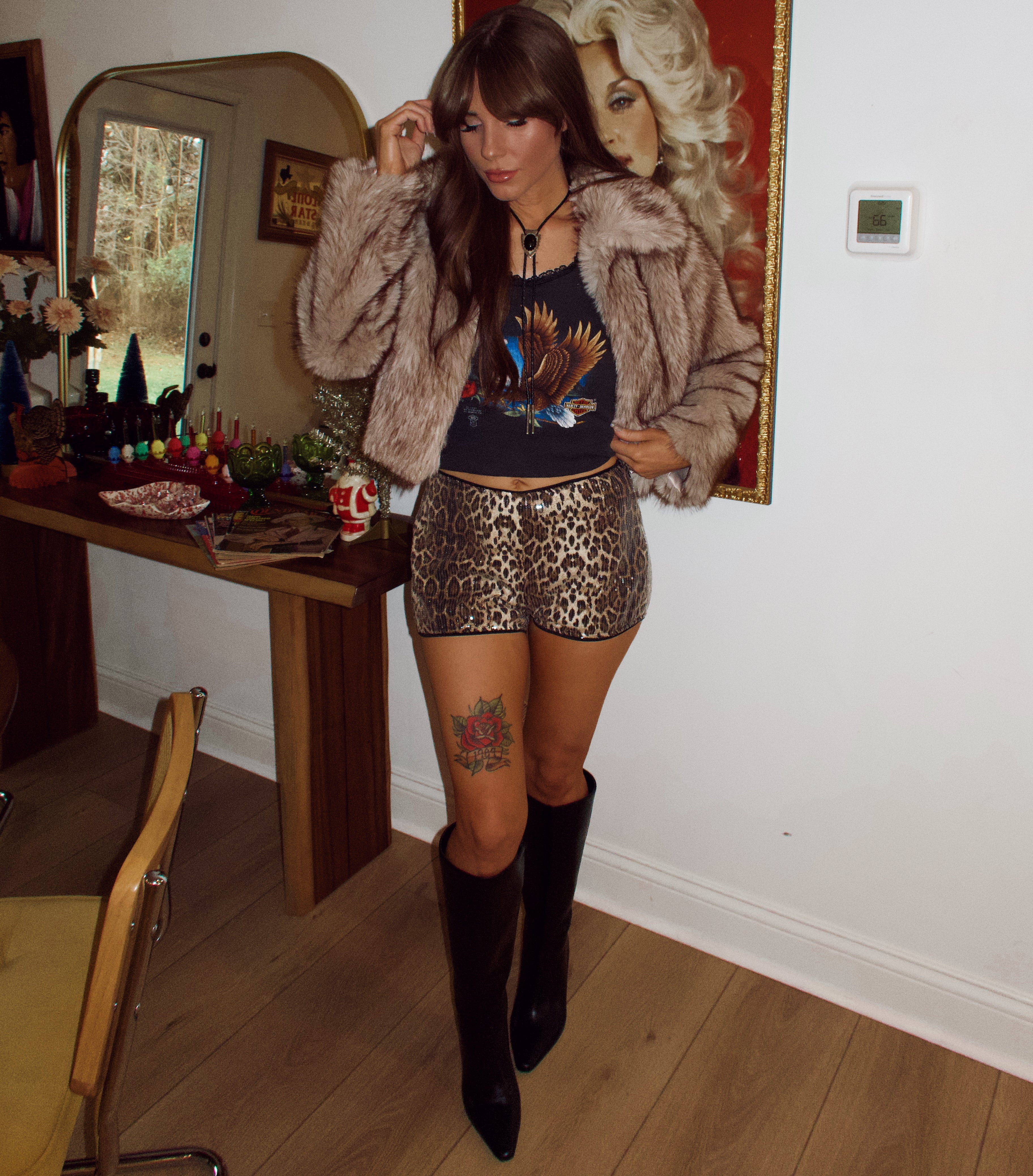 Untamed Sequin Shorts