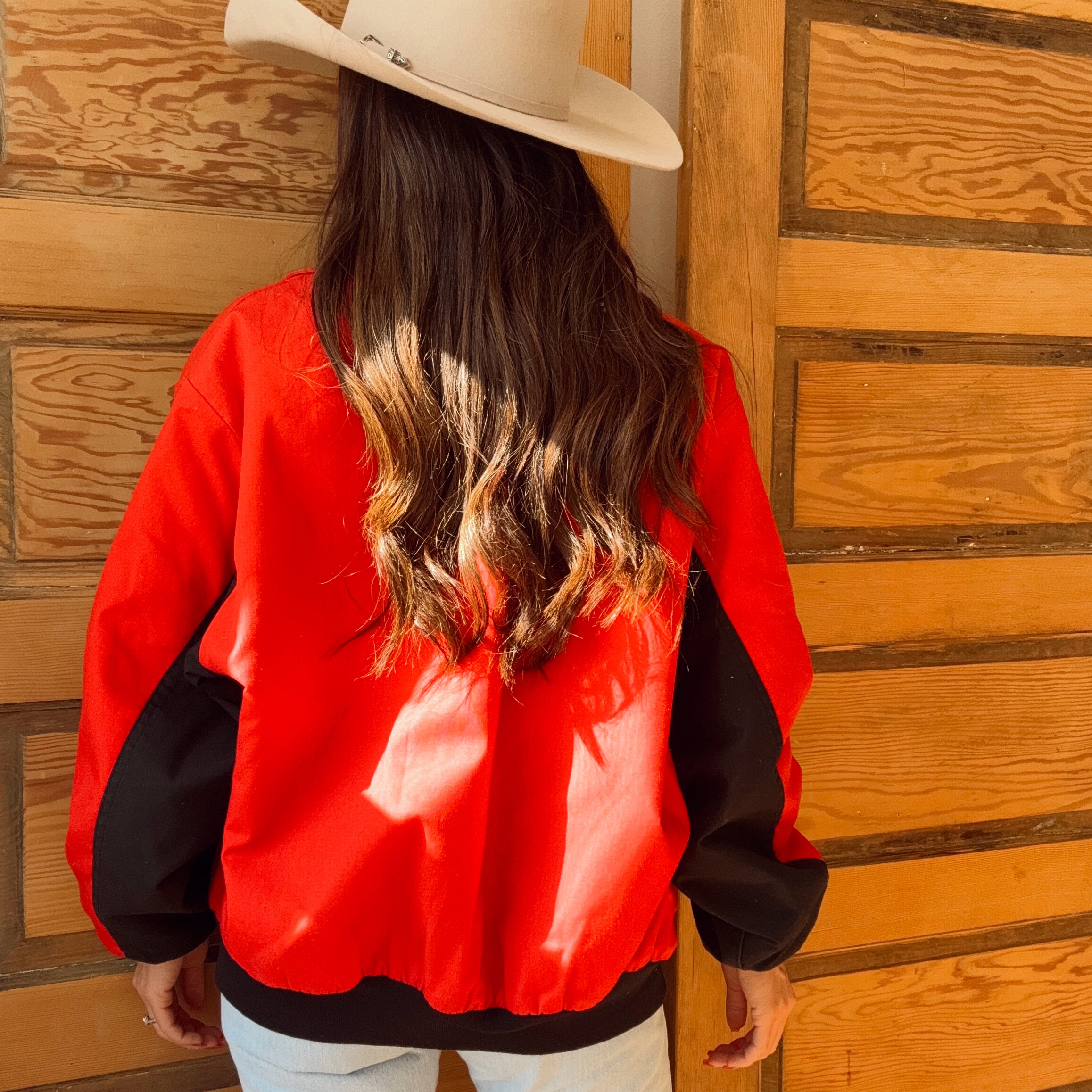 Vintage 90s Aztec Bomber Jacket