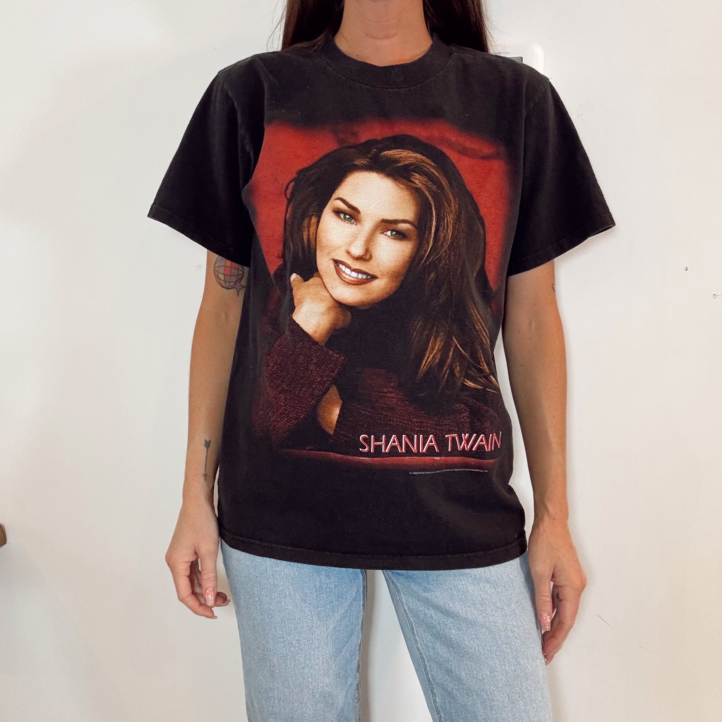 Vintage 90s Shania Twain Tour Tee