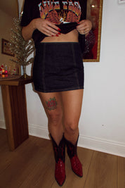 Midnight Denim Skirt