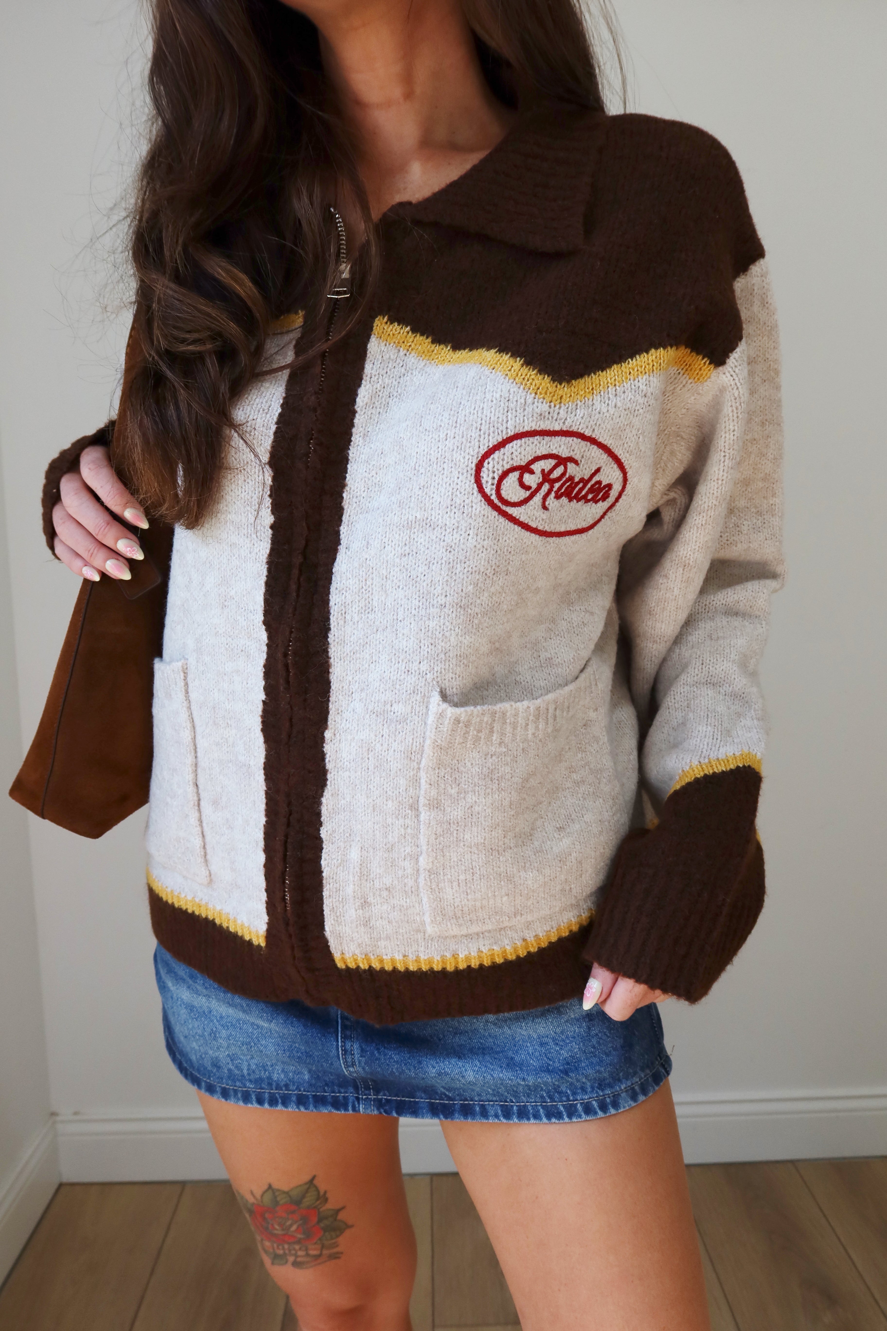 Retro Rodeo Zip Up