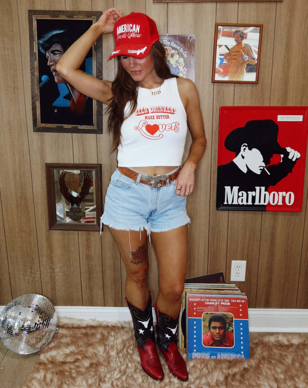 American Smoke Show Trucker Hat