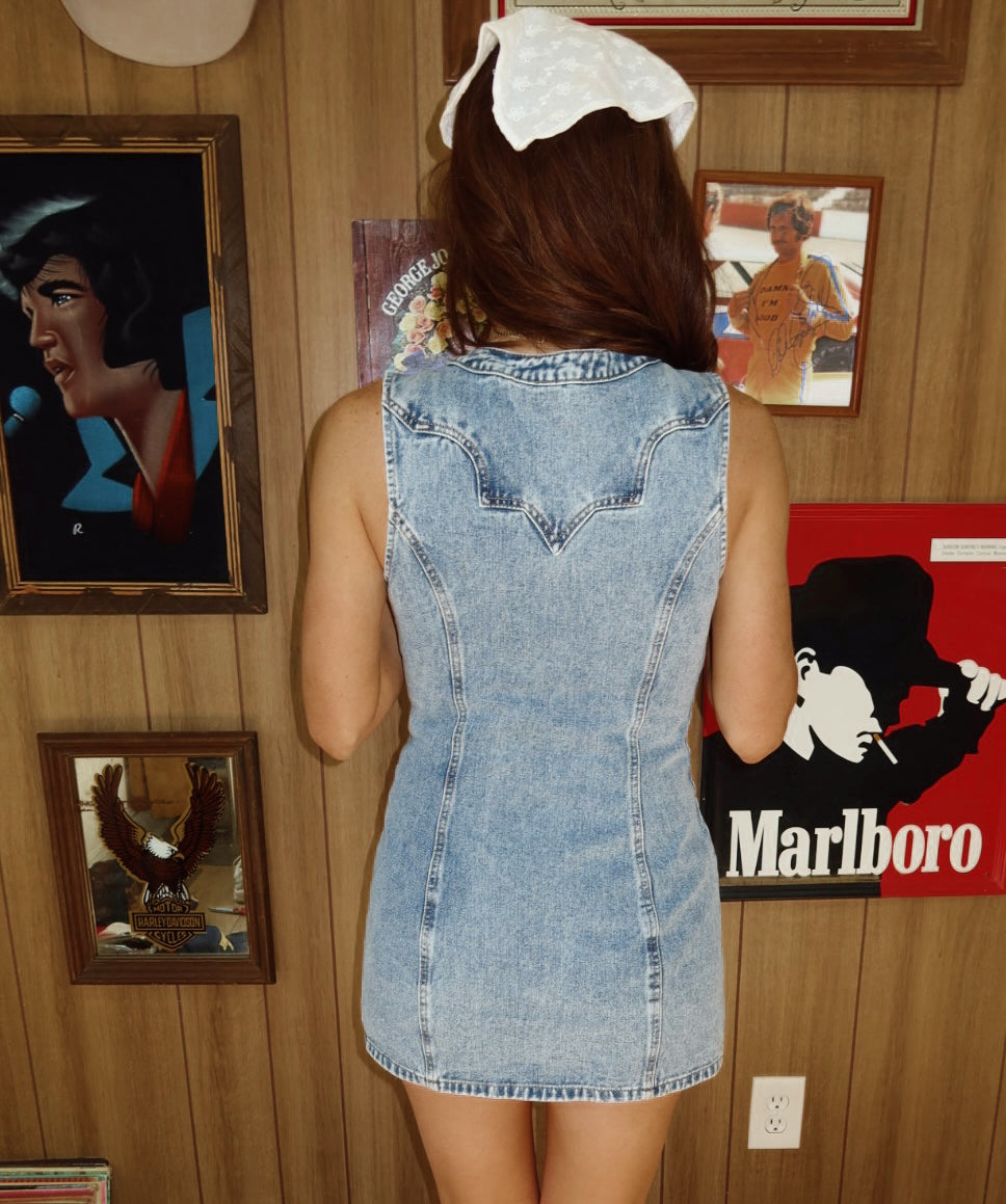 Darling Denim Denim Dress