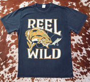 Retro Reel Wild Bass Tee