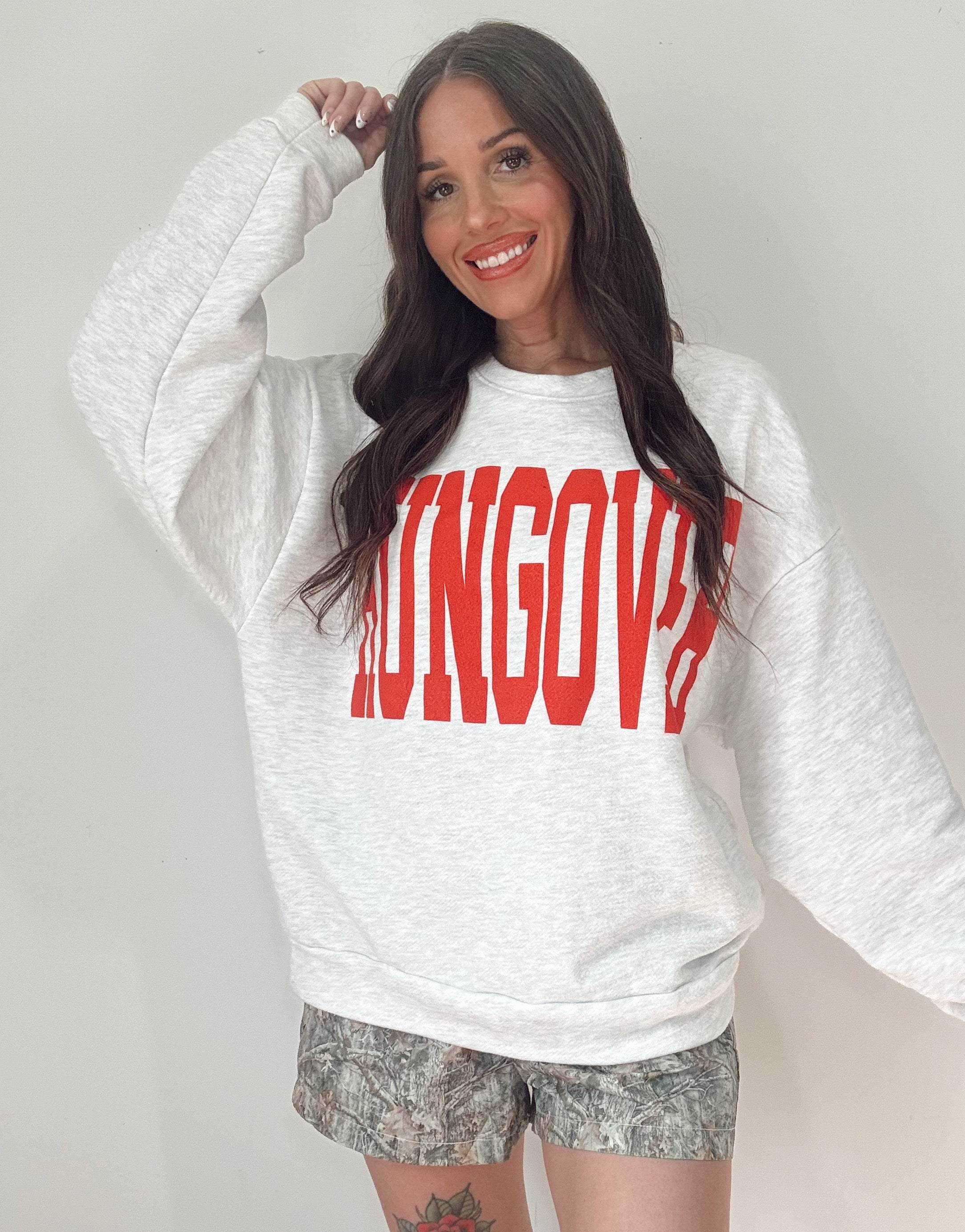 Hungover Crewneck Sweatshirt