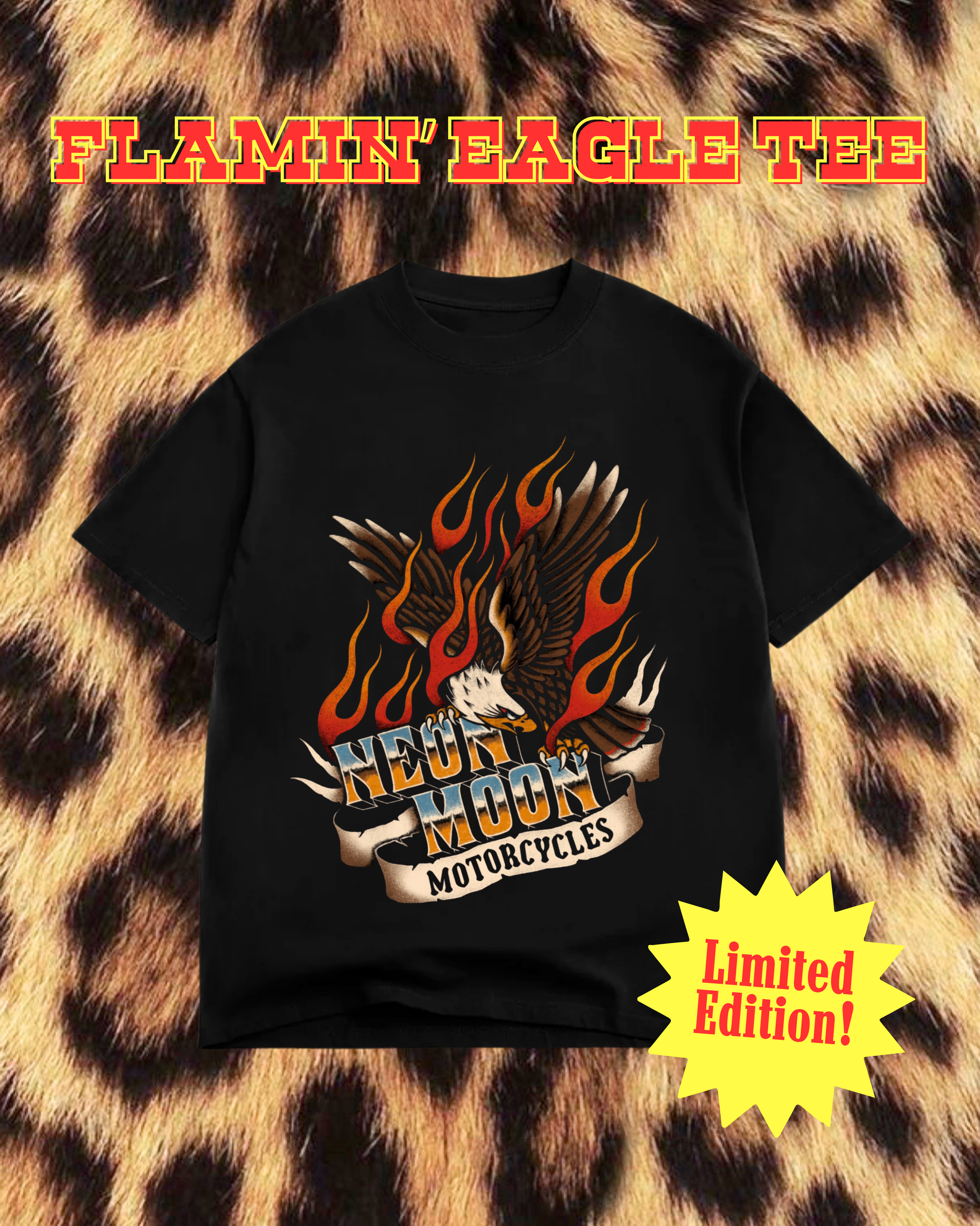 Flaming Eagle Tee