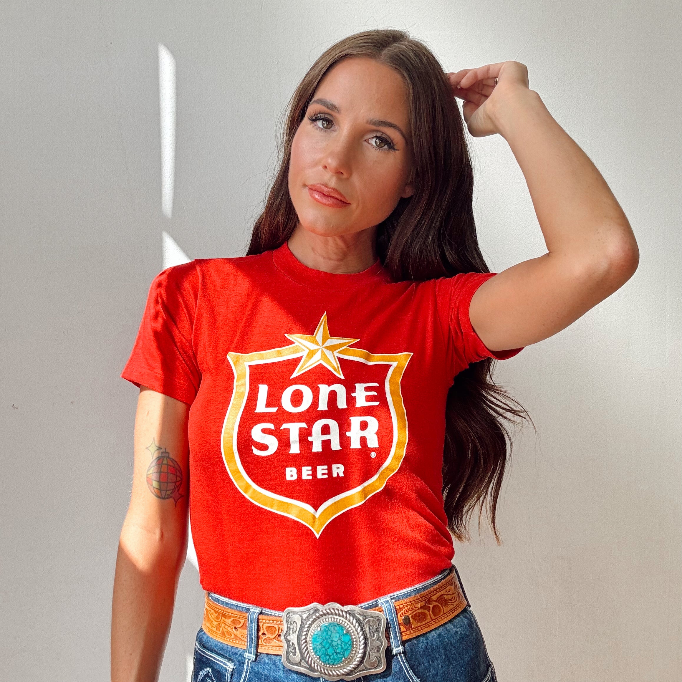 Vintage 70s Lone Star Beer Tee