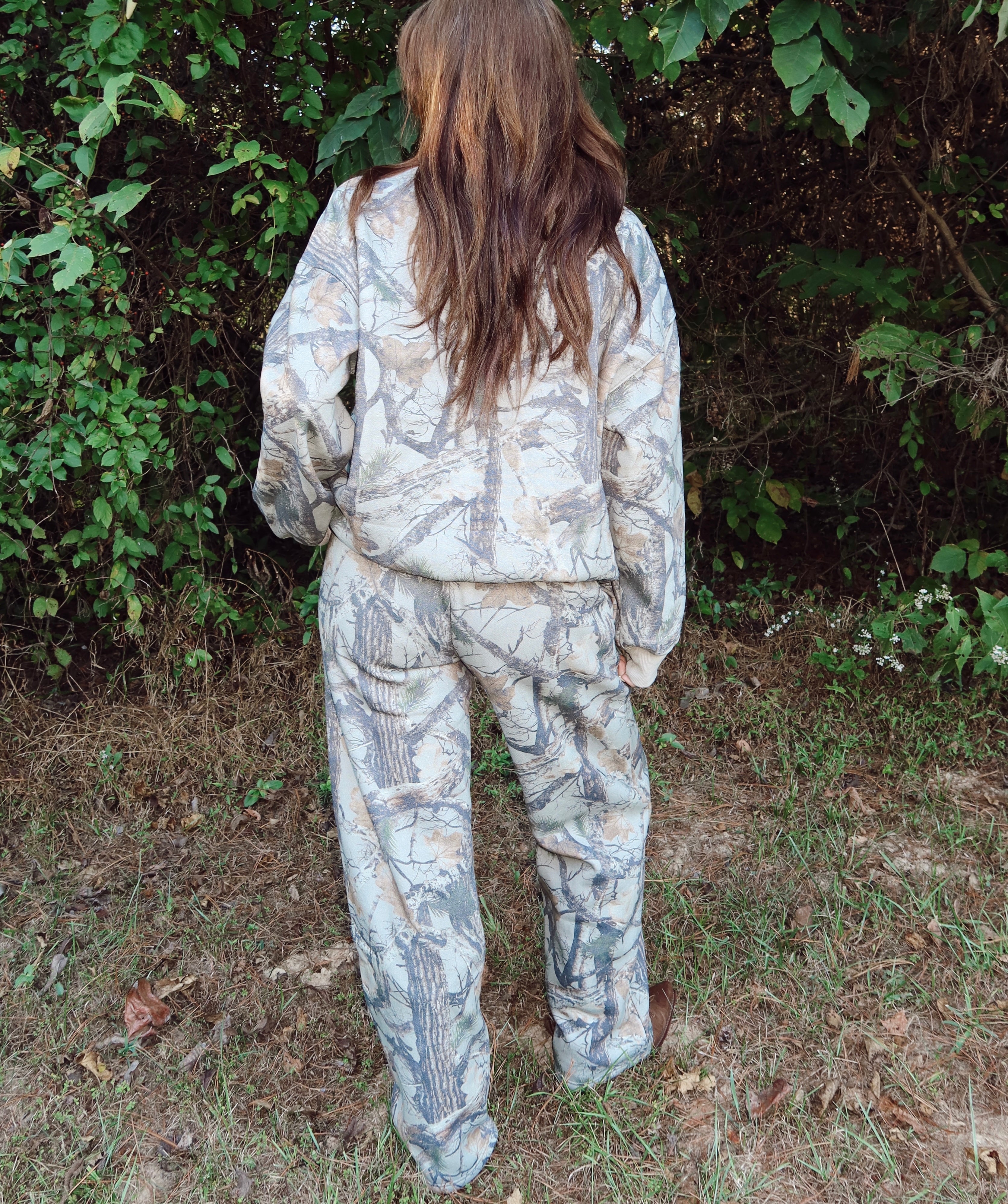 Woodland Camo Hoodie Sweatshirt