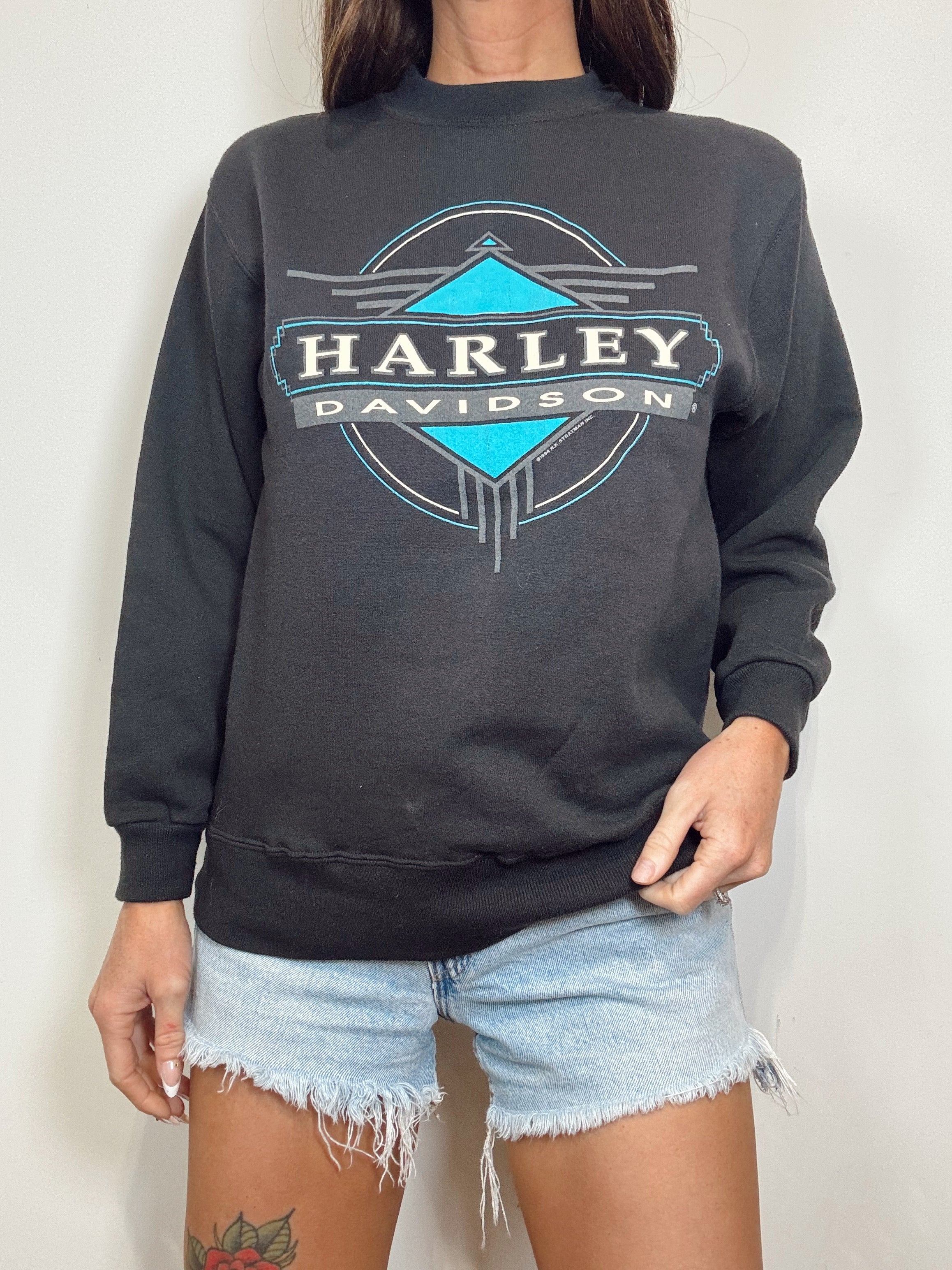 Vintage 90s Harley Davidson Crewneck Sweatshirt