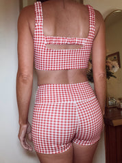 Lil Miss Gingham Top