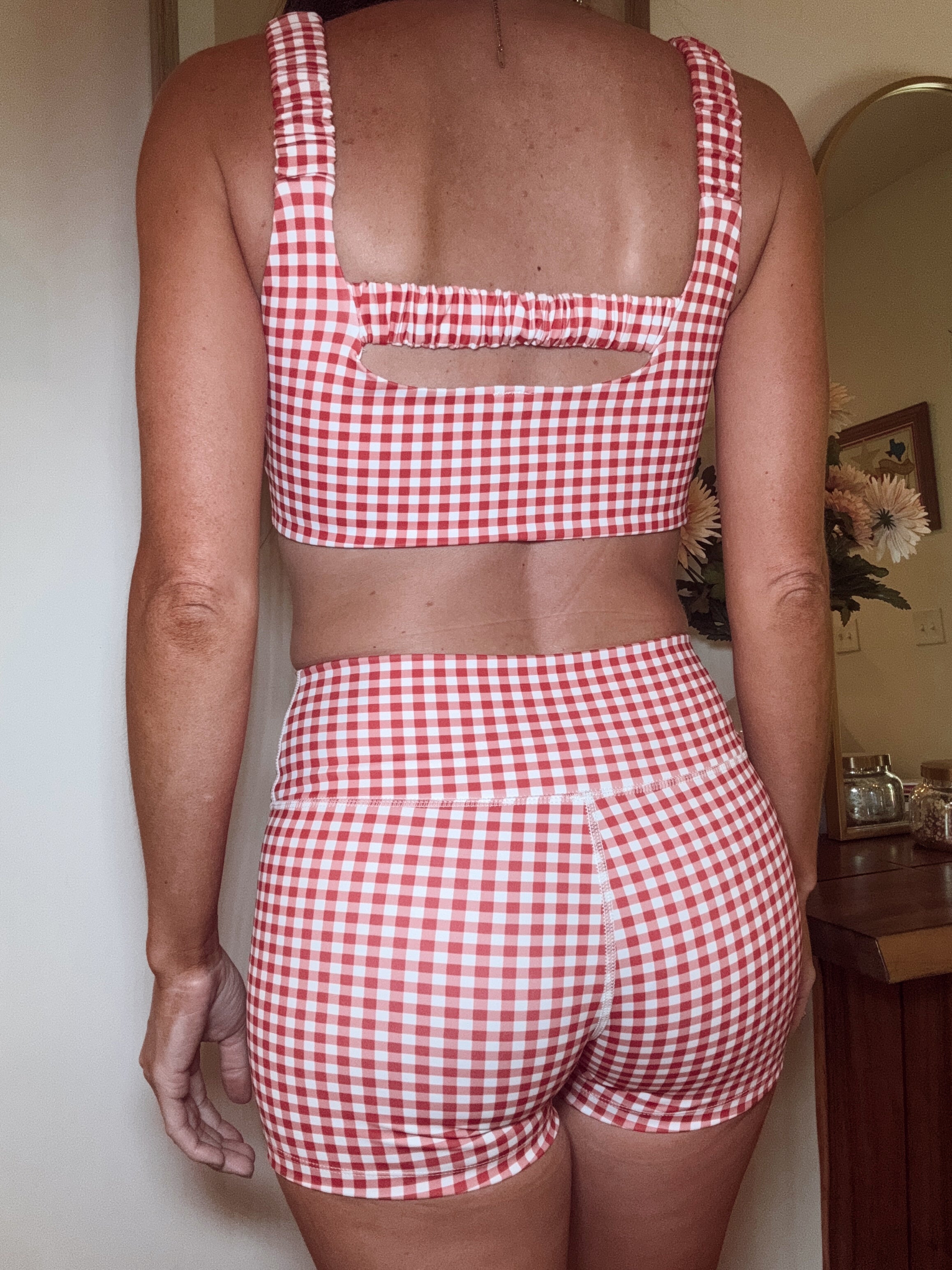 Lil Miss Gingham Top