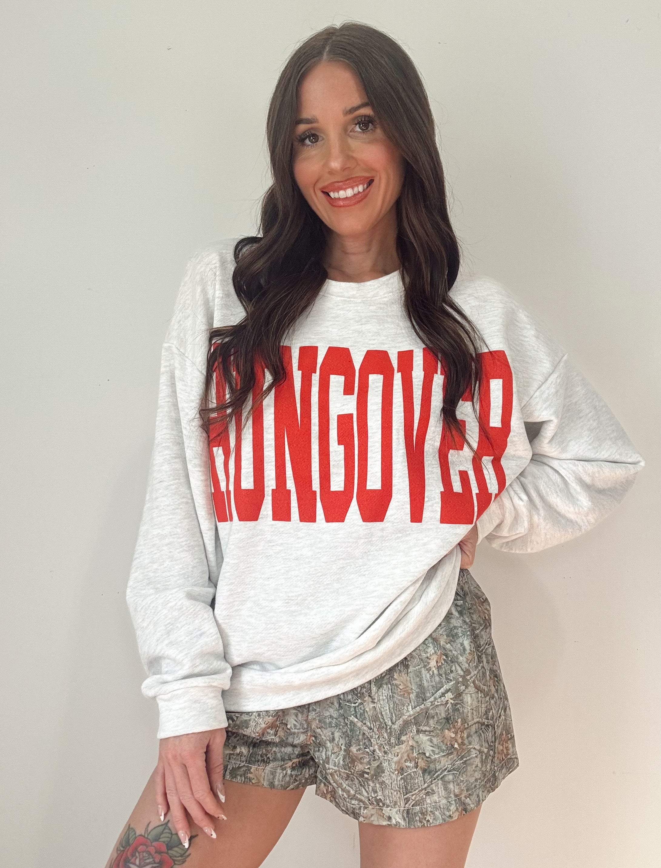Hungover Crewneck Sweatshirt
