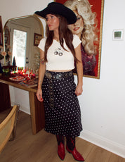 It Girl Polka Dot Skirt