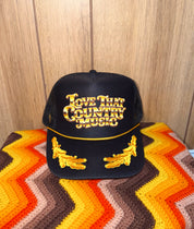 Retro Chrome Love That Country Music Trucker Hat