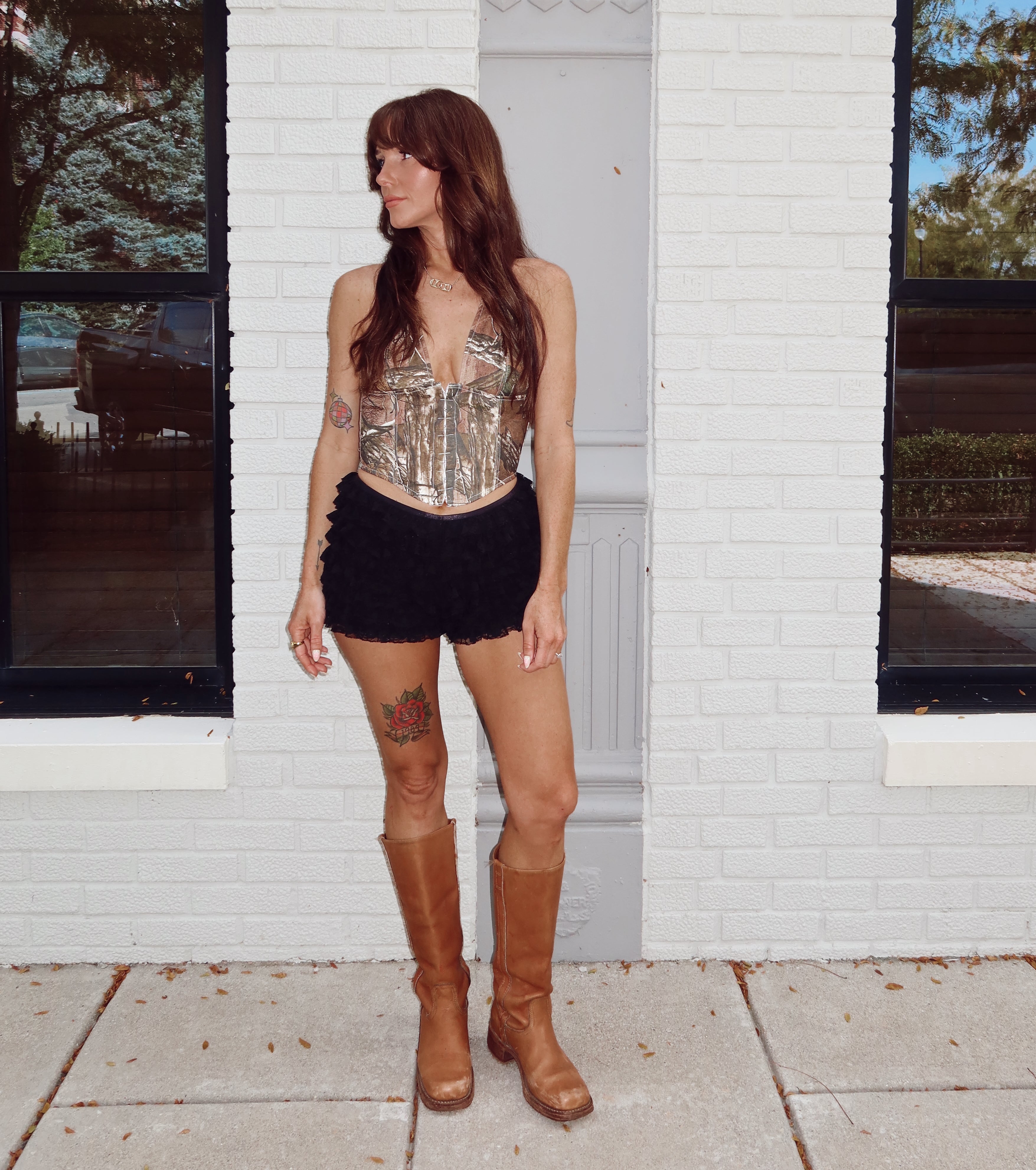 Country Mile Camo Halter Top
