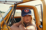 Bless Your Heart Patch Denim Trucker Hat