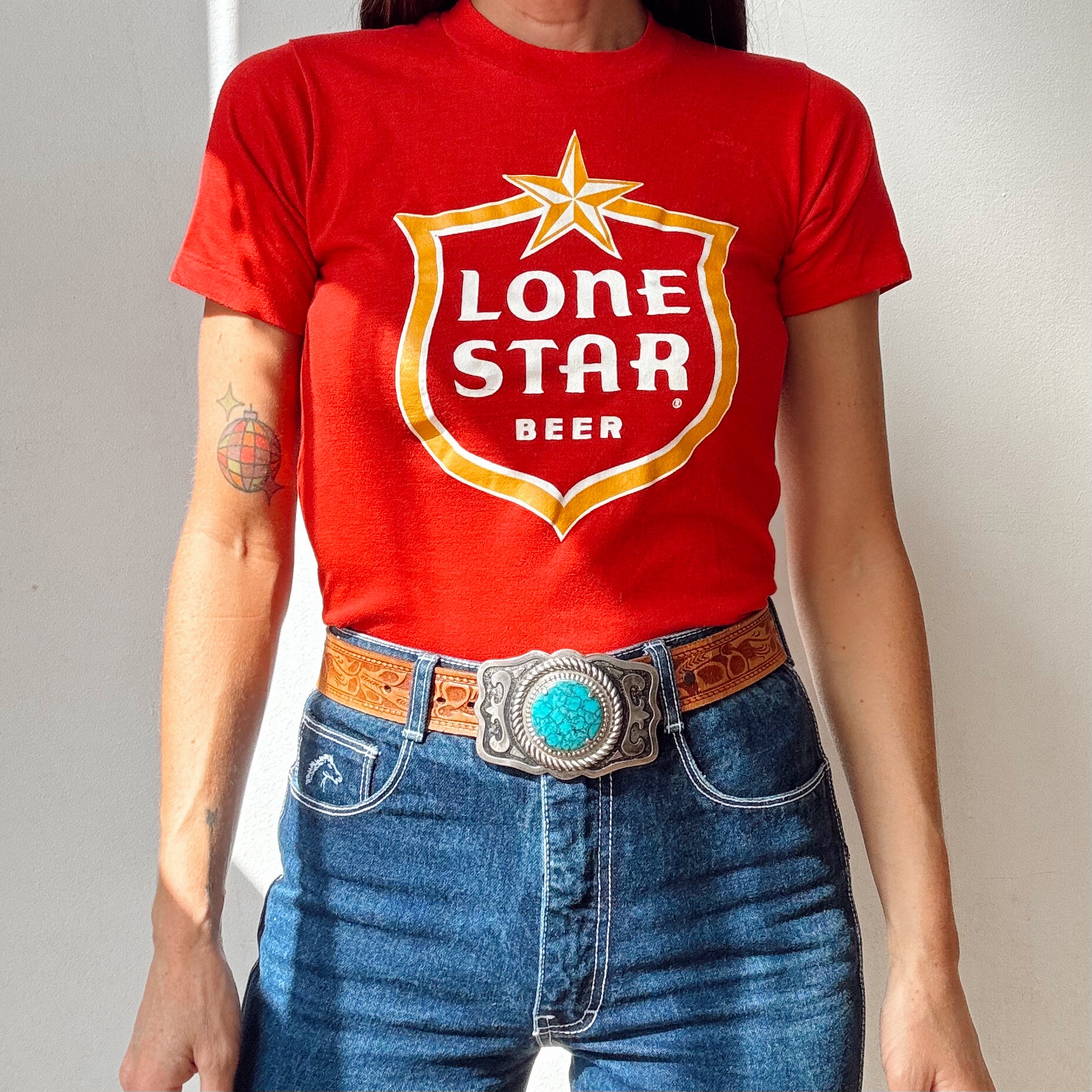 Vintage 70s Lone Star Beer Tee