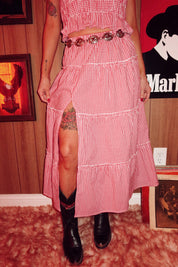 Backroad Picnic Gingham Two Piece Set