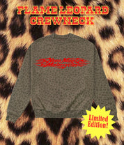 Wild One Leopard Crewneck