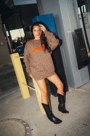 Wild One Leopard Crewneck