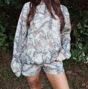 Woodland Camo Sweat Shorts