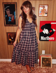 Front Porch Plaid Dress
