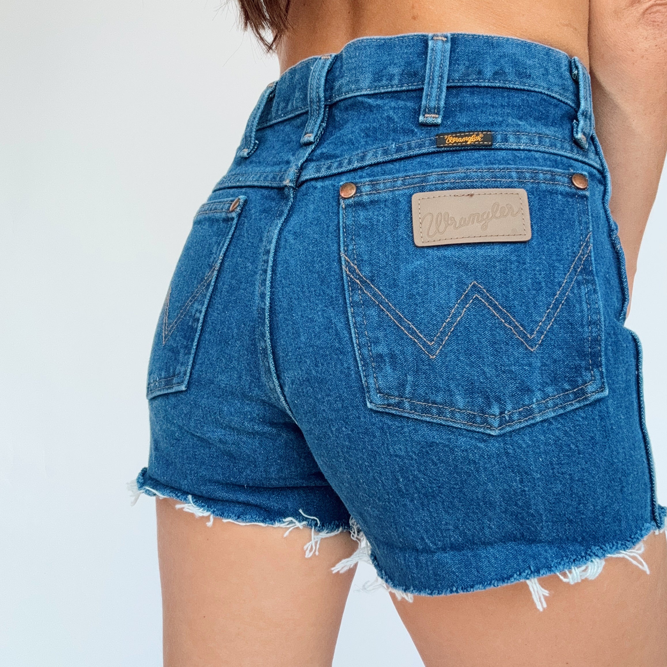 Vintage 90s Wrangler Denim Cutoffs