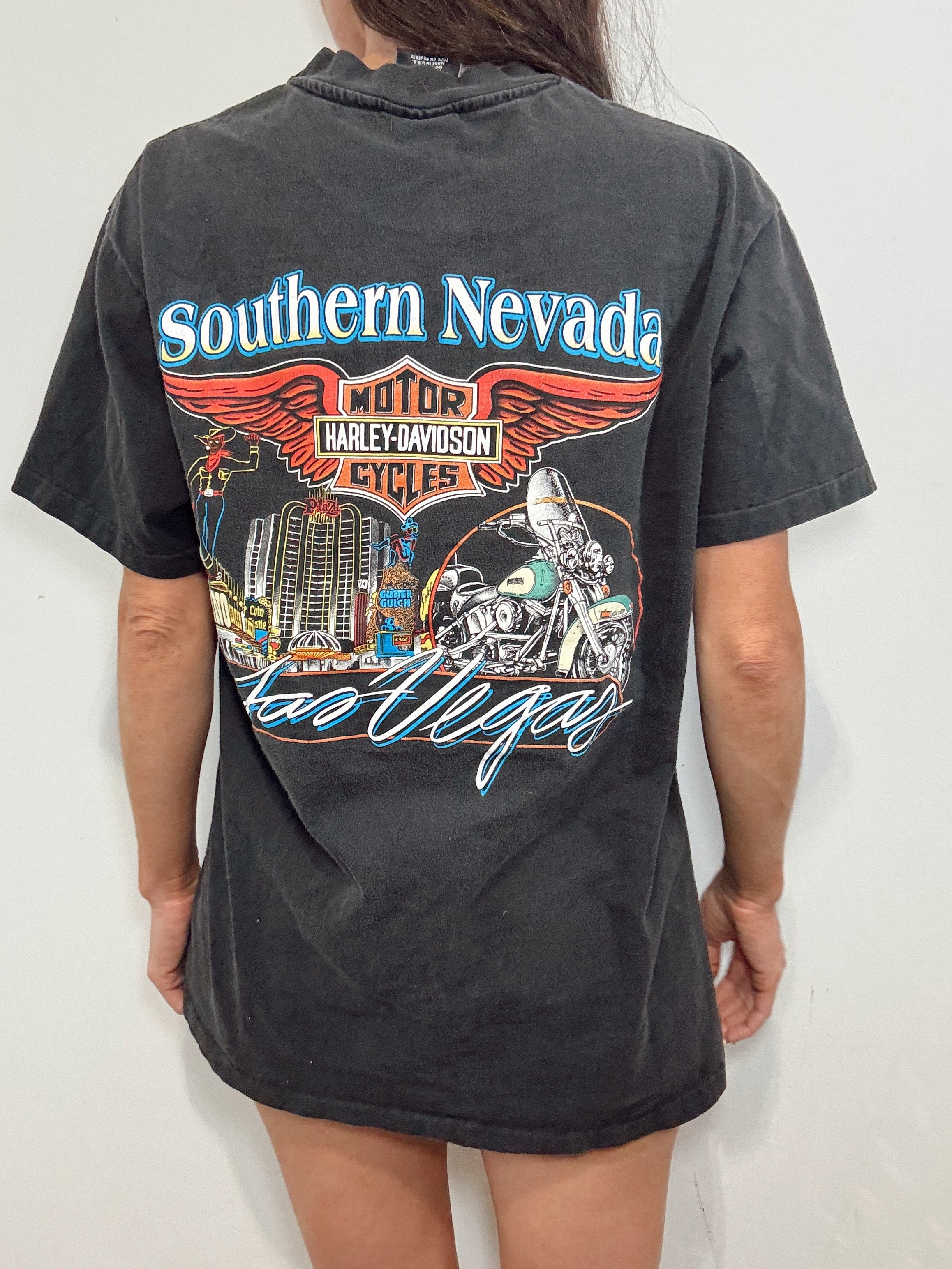 Vintage 90s Harley Davison Cafe Tee