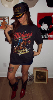 Midwest Giddy Up Cowboy Tee