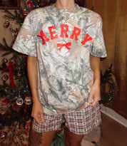 Backwoods Merry Camo Tee